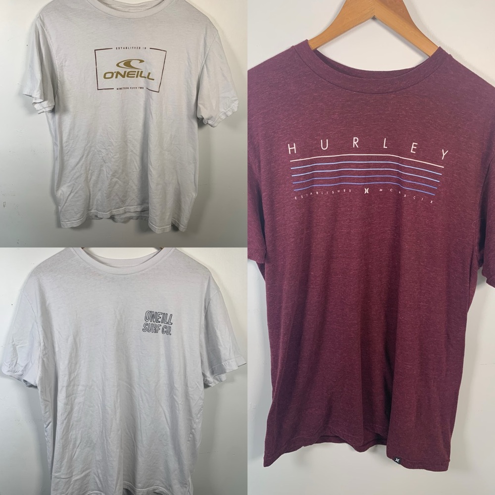 Vintage O'Neill and Hurley Graphic Tees